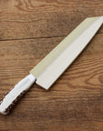 Sakai Takayuki Stag Sugihara Damascus Kengata Gyutou 190mm