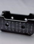 Black Rectagular Tabletop Konro - 24cm x 13cm x 11cm H (9.3" x 5.1" x 4.3"H)