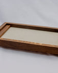 Black Rectagular Tabletop Konro - 24cm x 13cm x 11cm H (9.3" x 5.1" x 4.3"H)