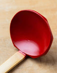Wooden Ramen Spoon - Red