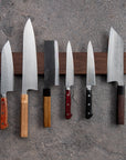 Walnut Magnetic Knife Rack by Japan West Tools